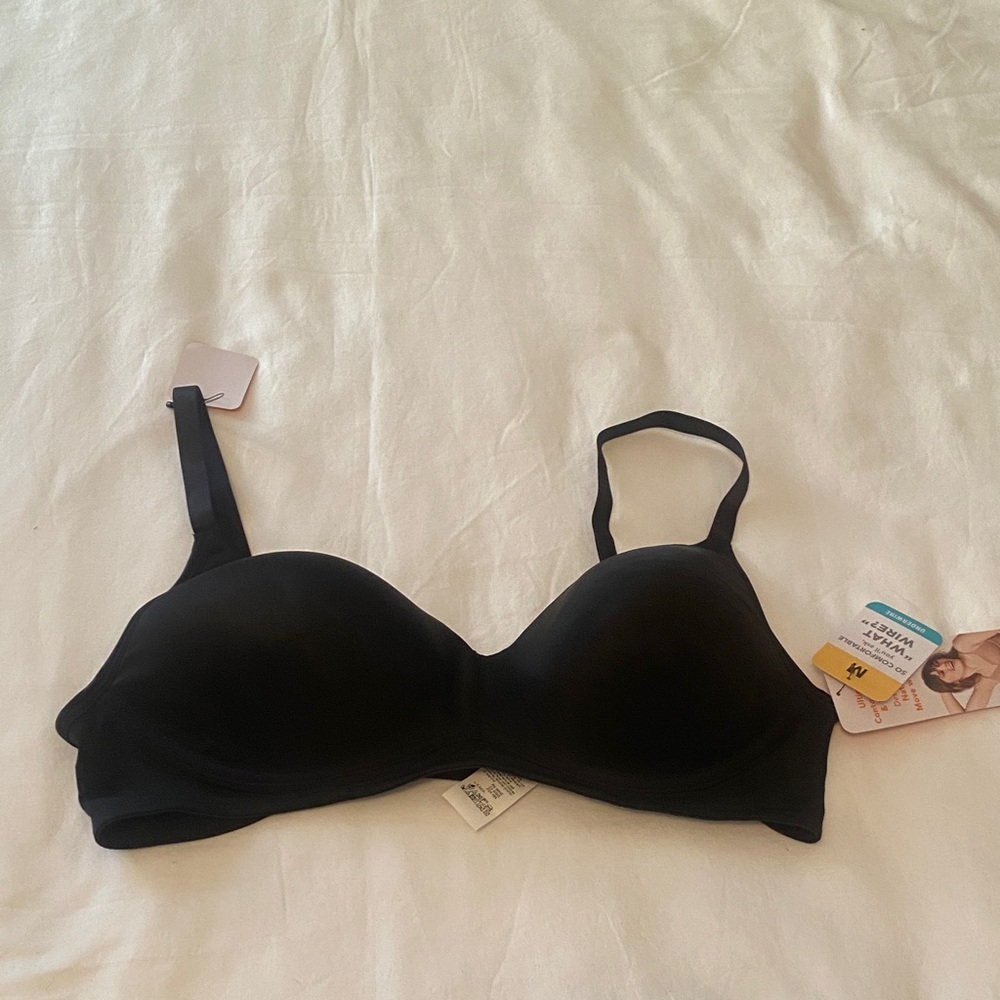 Warner's Classic Black Bra